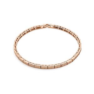 로이드 스퀘어 컷팅라인 테니스 14k 팔찌 LWB23028G