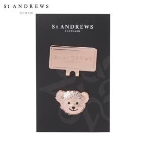 [세인트앤드류스] 공용 로고 테디베어 볼마커 2종 SET
