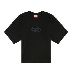 디젤 블랙 반팔 티셔츠 A15096 0NIAX9XX