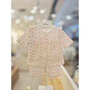 아가방 세이브존03 아가방 핑크 레브 7부 내의세트 AQ01T357654A