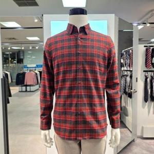 트레몰로 HC05 남성 트레몰로 체크패턴 캐주얼 남방 셔츠 TRNNL4F229311