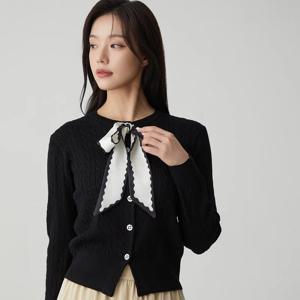 플라스틱아일랜드  (PS1KG263) 스카프 가디건