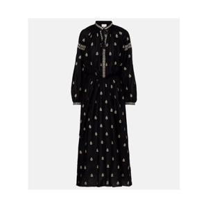 이사벨 Rodilia 엠브로이더리 실크 맥시 드레스 P01133902