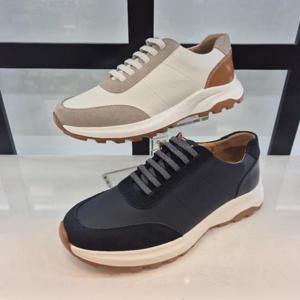 엘칸토 HC11 소가죽 남성 스니커즈 T5K4U4Y4VC