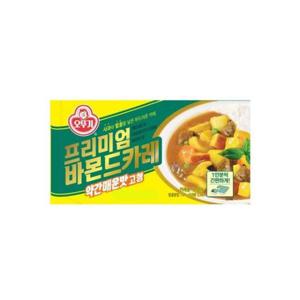 카레 오뚜기 프리미엄바몬드카레고형약간매운맛100g