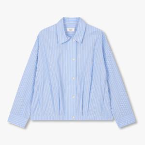 [톰보이] 스트라이프 스트링 디테일 셔켓 9176221981