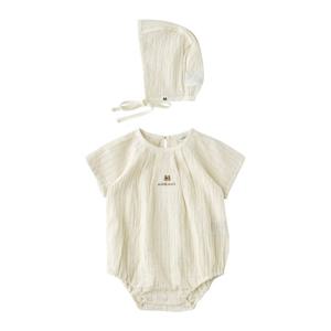 M밍크뮤D 26SS (CR)아미엘뮤슈슈SET바디슈트 모자보넷세트 (3637067603)