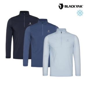 남성 냉감 쿨 기능성 티셔츠 아이스 집업 긴팔티 1BYZTMV002 GD