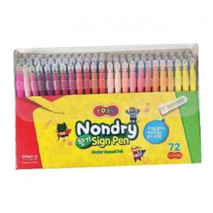 (동아) 토루 논드라이 향기싸인펜 72색 (1개)