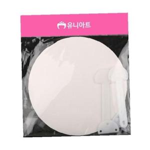 유니아트 1500 튼튼부채만들기 흰색 2개입 팩(10개입)