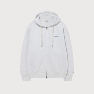 커버낫후드집업 CQK CO2501HZ02-HG 스몰 어센틱 후드집업 Heather Gray