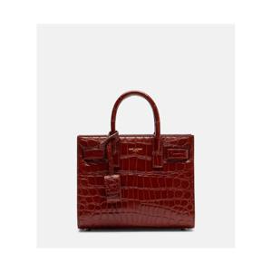 생로랑 Sac De Jour 나노 레더 탑 핸들 백 P01172545