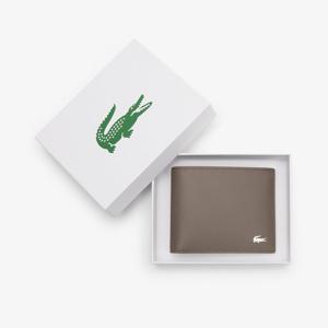 [라코스테]NH1115F56G 피츠제럴드 남성 반지갑 -Q80 그레이 JS