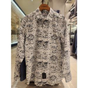 듀퐁셔츠 일반핏 긴팔 SE6SM11LS519SGY 트왈드주이 경량셔츠