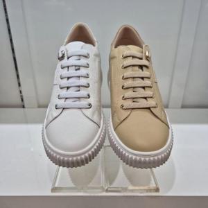 엘칸토 HC11 소가죽 여성 스니커즈 W2S0U61X3T3510