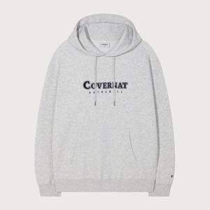 [커버낫]커버낫 센터 로고 후디 헤더 그레이 CO2601HD03HG