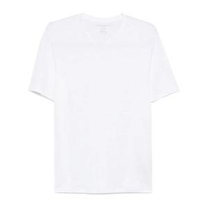 마제스틱필라쳐 라운드넥 반팔 스웨터 M011HTS019 001