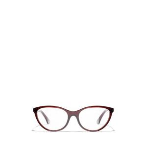 샤넬 안경 CH3501H 1673 TRANSPARENT BORDEAUX