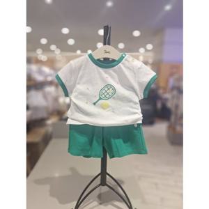 [에뜨와HU] 제임스배색상하 07T323015 (GREEN) 신상품 현대울산