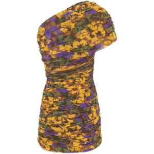 25FW 생로랑 One 숄더 드레스 781340Y4I251056 TP572139155