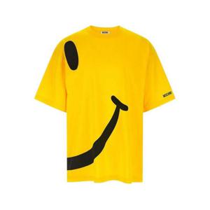 모스키노 반팔 티셔츠 070802411027 Yellow