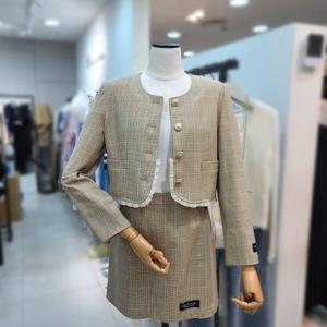 [잇미샤][잇미샤] 라운드넥 프릴 포인트 셋업 자켓(ITO8WJK540)_