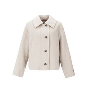 [숲]스탠카라 크롭 숏 코트 SBAJK90