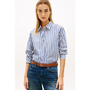 [타미힐피거종합관] 여성 포플린 이지 스트라이프 셔츠 T22G1WSH050WT1 04T