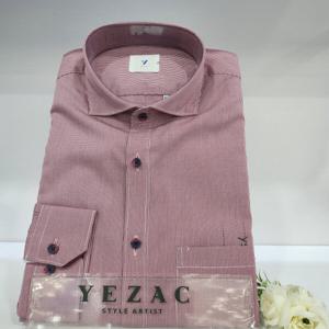 [예작]YJ1FBL734[건화]C100선염 미니체크 슬림 일반핏 긴팔남방