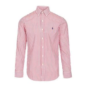 랄프로렌 커스텀 핏 스트라이프 포플린 셔츠 710B15595 002