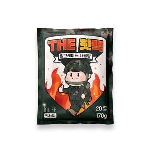 [인라이프]  대용량 포켓용 핫팩 170g x 30개 겨울철 야외 행사 참여