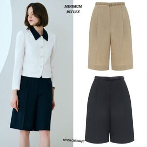 [미니멈]MD 심플 하프 슬랙스 팬츠  MD MYBAWP4240 MD_CJ