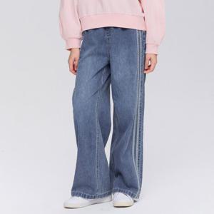 [오션스카이]여아 블루 워싱 와이드 데님팬츠-FBJG2364C0D
