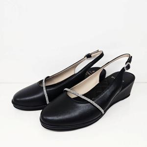 [엘칸토]여성 핫픽스  라이닝 초경량 웨지 슬링백 (5CM) LCWO56U