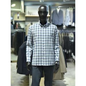 오스틴리드 세이브존03 봄 레귤러핏 린넨 체크 남방 셔츠 ACL26106