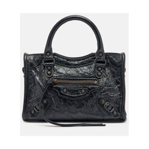 발렌시아가 Le City 미니 레더 탑 핸들 백 P01176430