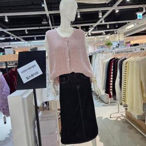 밀스튜디오 DP02 루즈핏뜨개질처럼예쁜니트조끼 LR3IVS101