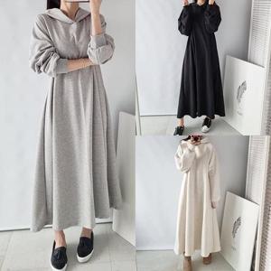 [강물처럼]위쉬몰 NS 특양면플레어후드원피스(P913H509) 빅사이