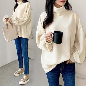 [강물처럼]위쉬몰 IL 무지골지폴라티셔츠(E856H511) 빅사이즈 (4