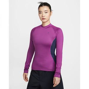 나이키 ACG 와일드씨 여성용 베이스 레이어 긴팔 상의 - 볼드 베리옵시디언세이프티 오렌지블랙 IO0231-505 368266