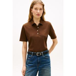 [타미힐피거종합관] 여성 코튼 스트레치 피케 폴로 티셔츠 T22G1TPI051WT1 GV0