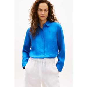 [타미힐피거종합관] 여성 시즈널 린넨 셔츠 T22G3WSH082WT1 C4U