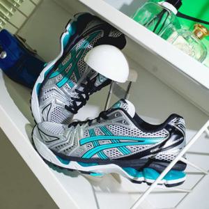 아식스 젤 카야노 14 화이트 워터폴 1203A740-100 381326