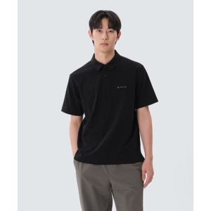 스노우피크 SNOWPEAK APPAREL 소로나 반팔 폴로 티셔츠 (S25MMFPS04) Black S25MMFPS04BK 337701