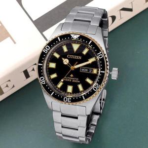 시티즌 NY0125-83E 프로마스터 200미터방수 해양 다이버 오토매틱 남자 메탈 시계 d