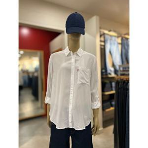 [리바이스]MARIO리바이스 여성 유틸리티 화이트 셔츠 (A8745-02)