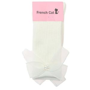 [프렌치캣(백)]WH 빅리본 니삭스 ..(Q52DG4021)..