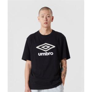 엄브로 UMBRO 에센셜 빅로고 반팔 티셔츠 블랙(UQ123CRS18) UQ123CRS18_BLK0 372233