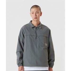 엄브로 UMBRO 웨이파인더 코듀라 포켓 카라 아노락 카키(UQ121CWT11) UQ121CWT11_DKA0 372542