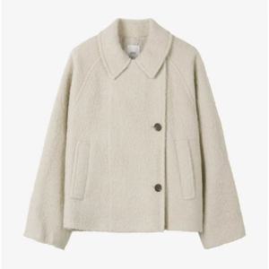 [ZOOC] 라마 블렌디드 숏 코트 Z254MSG501